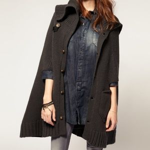 G-STAR RAW Women's Knitted Cape Jumper